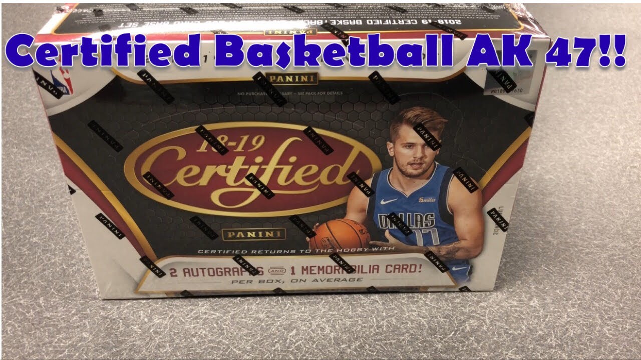 2018 Certified Basketball. AK 47!!!