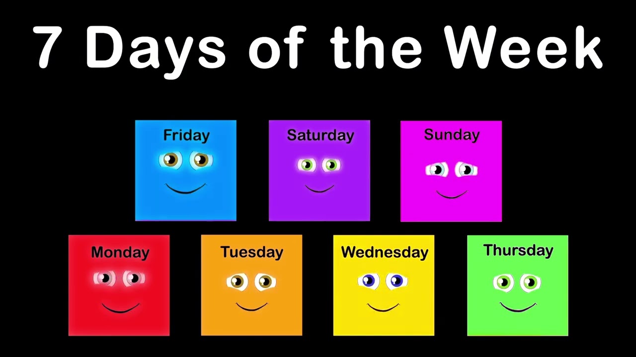 KLT Days of the Week - Recoloured KLTRR style version