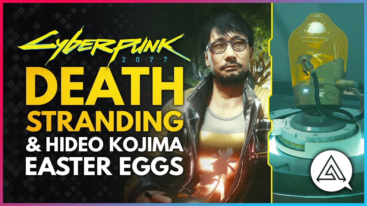 CYBERPUNK 2077 | Death Stranding & Hideo Kojima Easter Eggs!