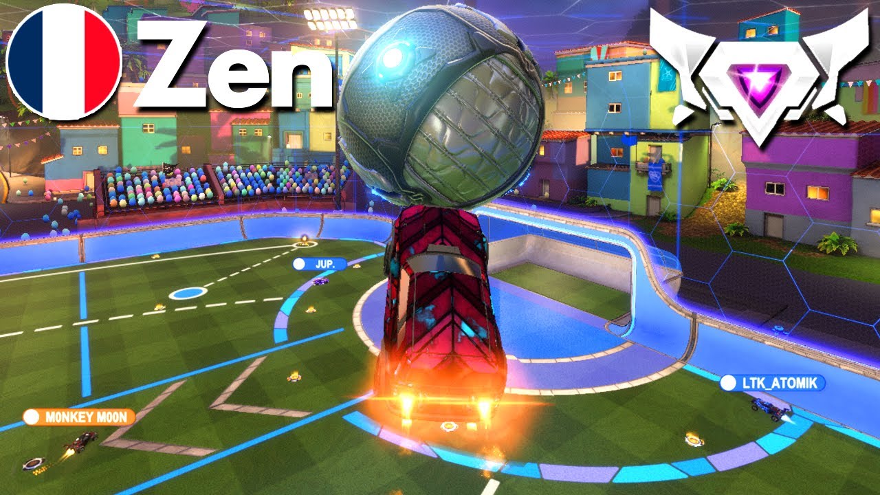 ZEN has UNSTOPPABLE Mechanics in Rocket League...