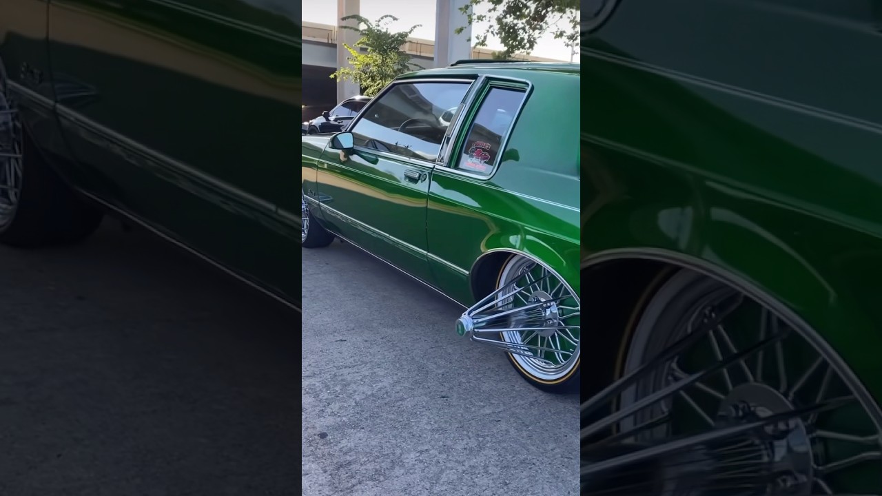 SLAB ON SWANGAS CANDY GREEN DELTA 88 HOLDIN  #swangas #cars #oldschool #slab #slabcarsofficial