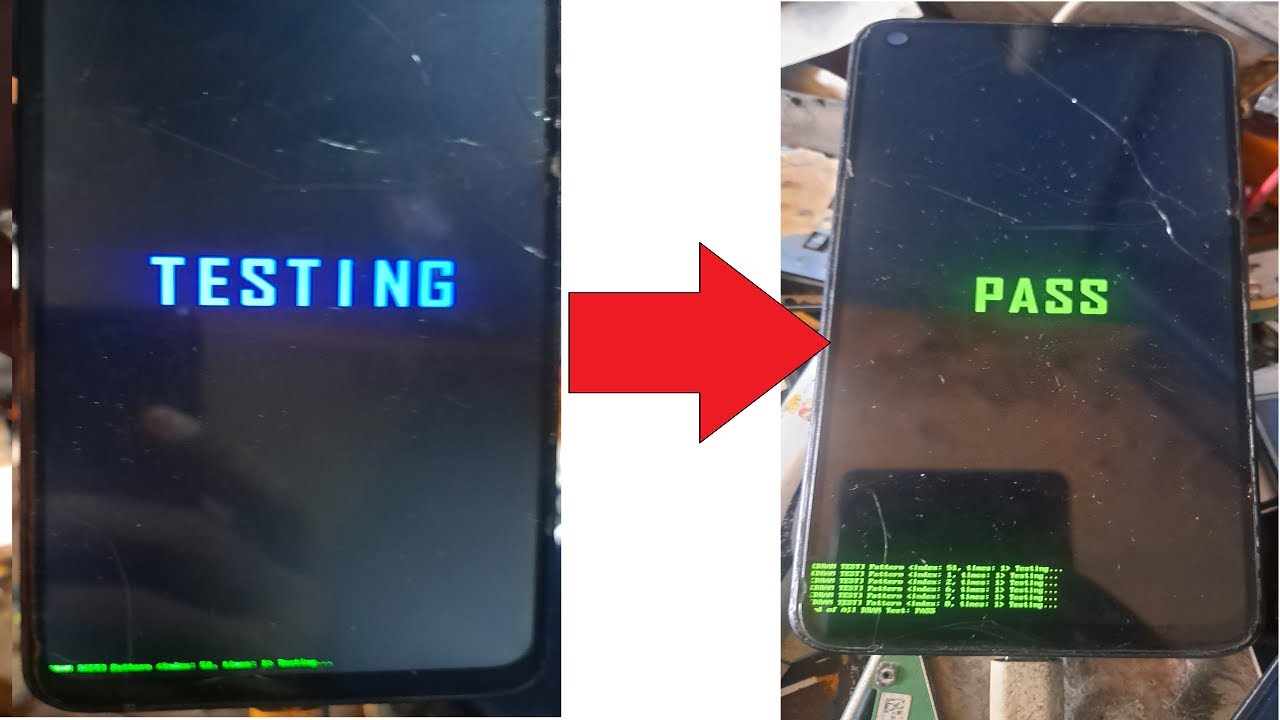 Как исправить синий экран TESTING на Android