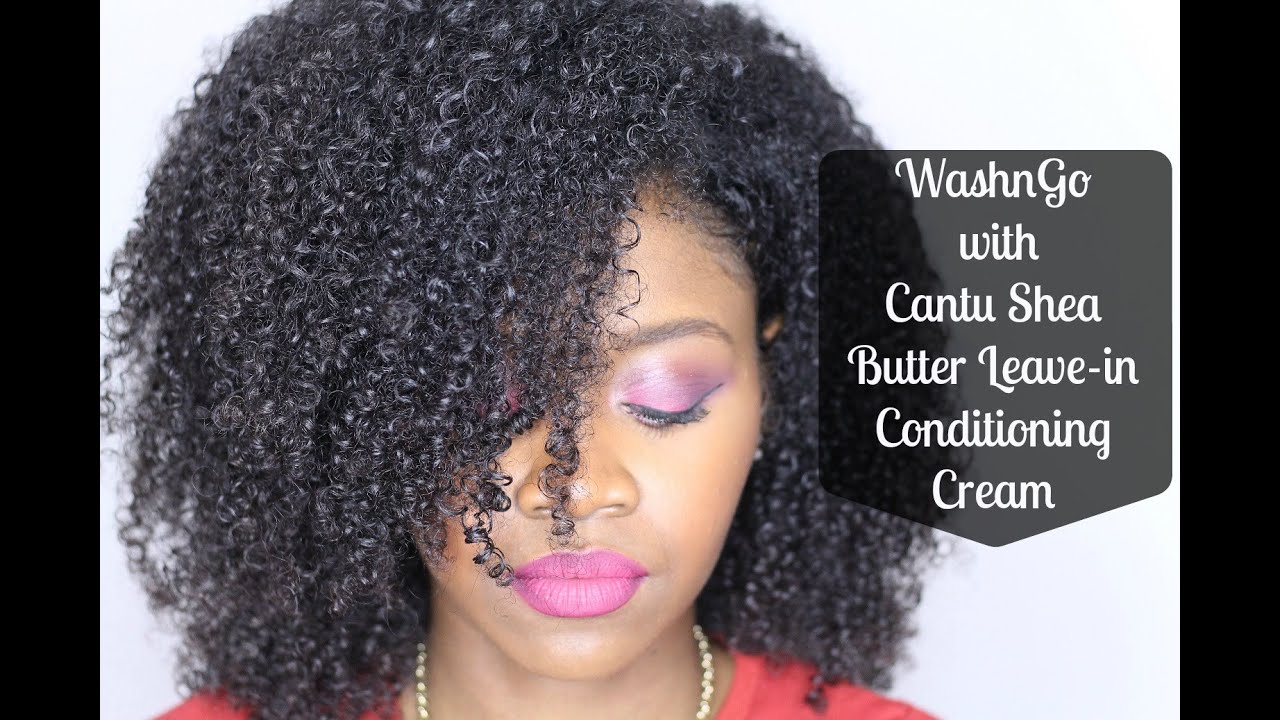Wash and Go using Cantu Shea Butter (Natural Hair)| Flawlesshairstyle