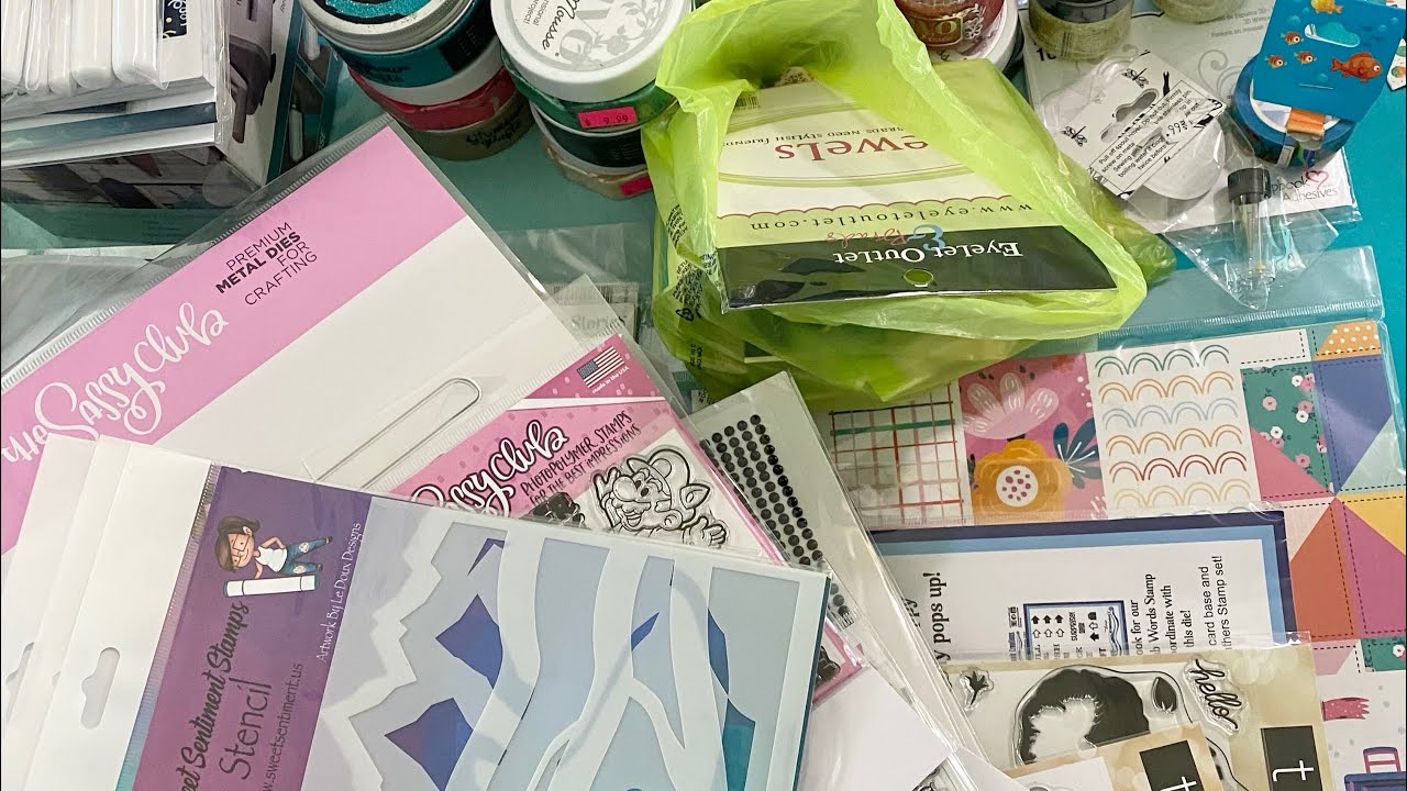 Scrapbook expo Orlando 2024 shopping haul part 2