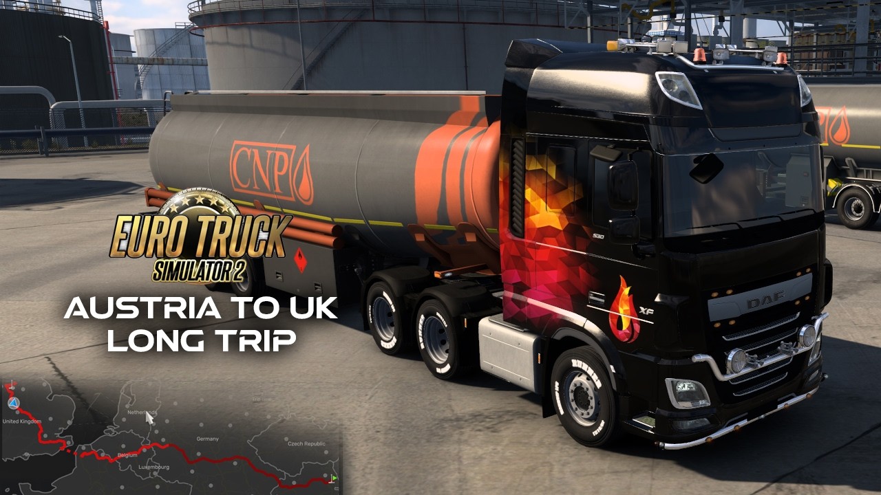 Austria To UK Long Trip 🚚 Euro Truck Simulator 2 Gameplay in Tamil 🚚 Master 360 Play