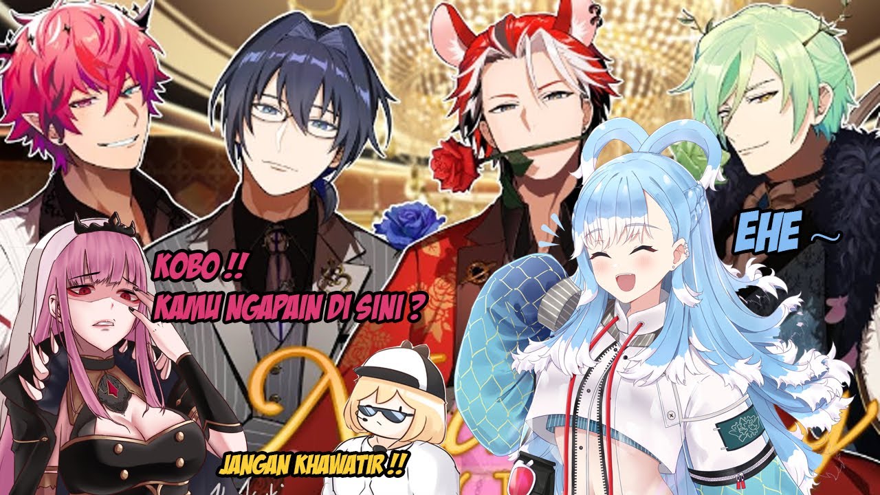 KOBOcil Nakal Main Ke Club Host , Disamperin Daddy Mori ! [Sub ID Hololive]