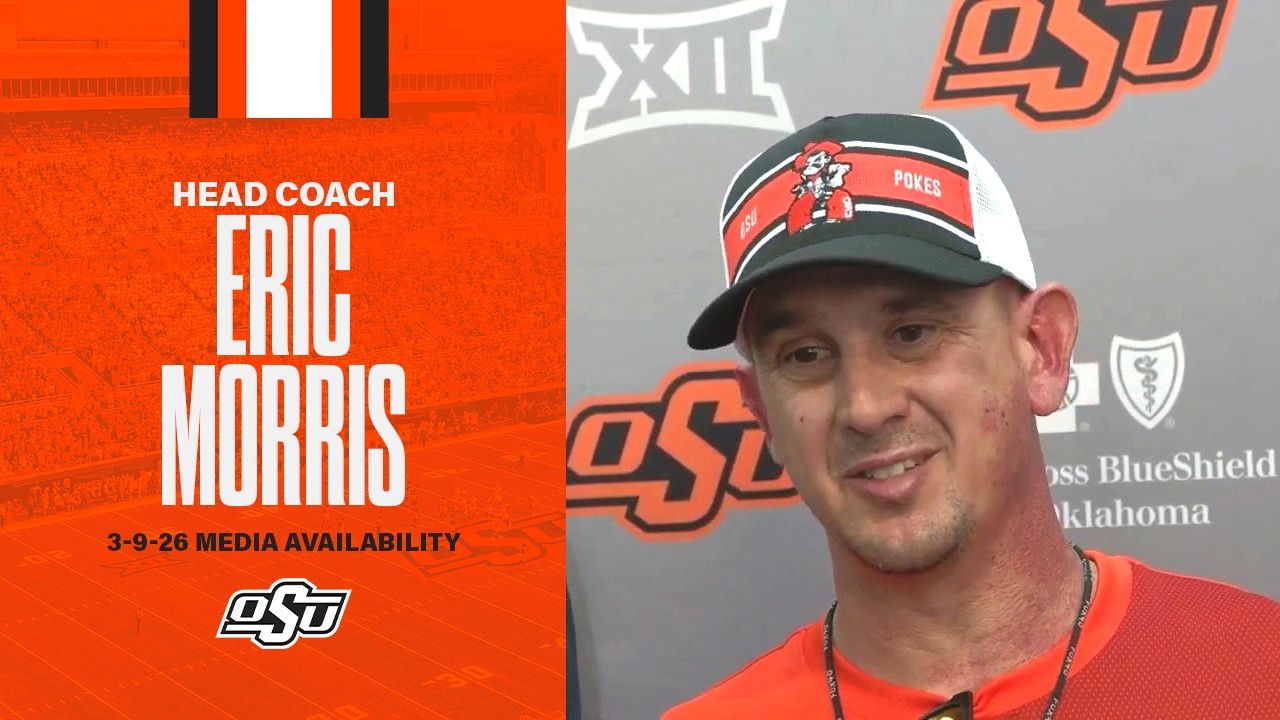 Hear From Head Coach Eric Morris - Oklahoma State Football Media Availability (3-9-2026)