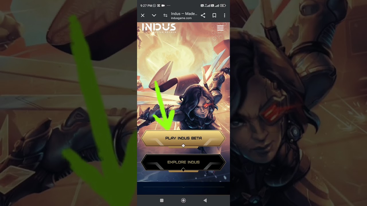 How to download indus battle royale