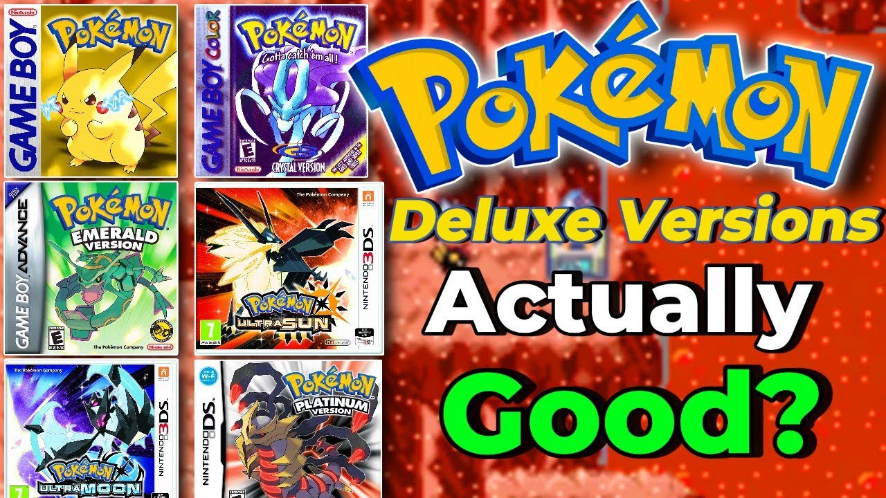 Действительно ли хороши версии Pok&eacute;mon Deluxe?