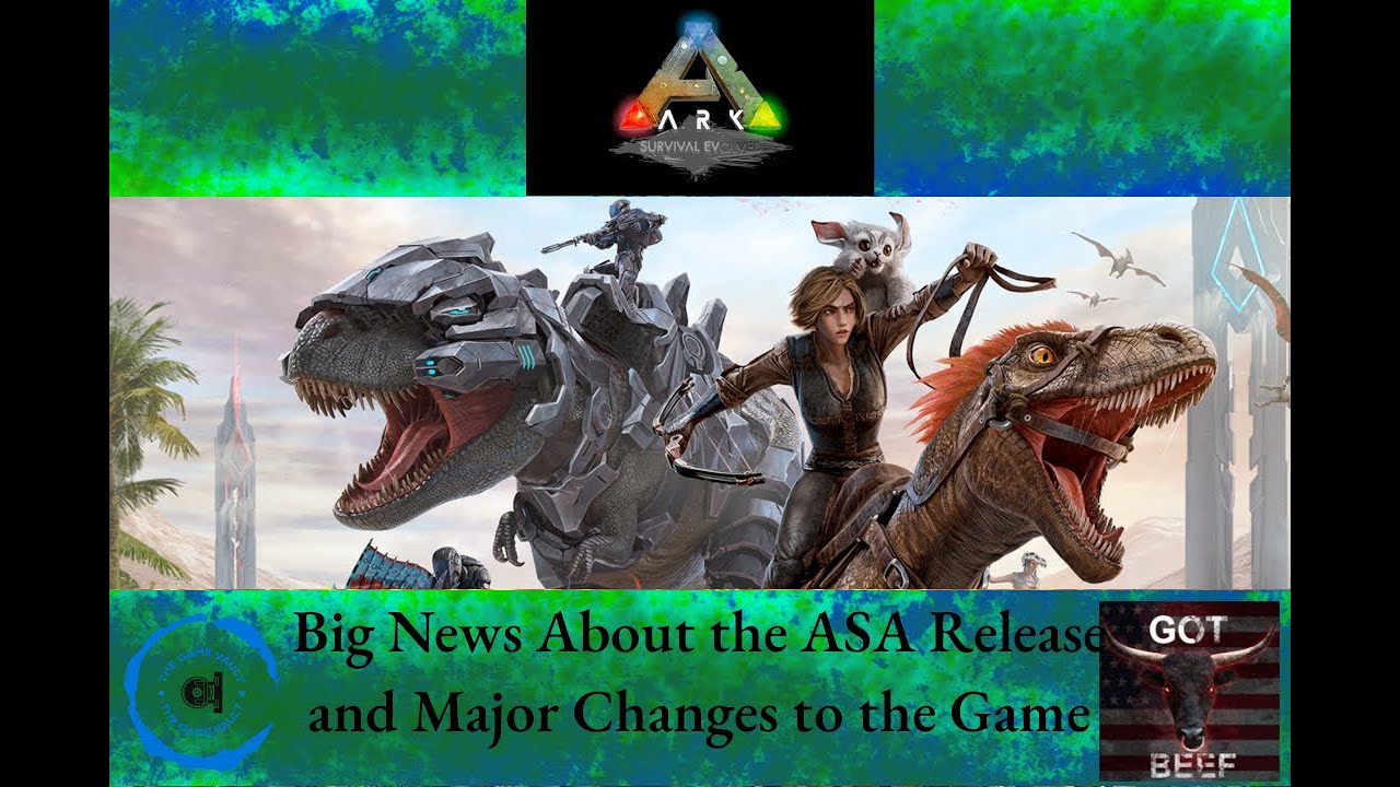 Ark Survival Evolved Livestream BTS:  Big News About the ASA Release and Major Changes to the Game