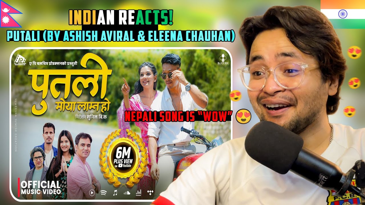 Putali Song Reaction | Ashish Aviral x Eleena Chauhan | Indian Reaction