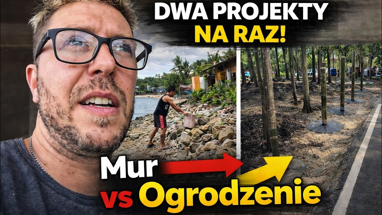Filipiny - DWA PROJEKTY NA RAZ! 🔨 Ogrodzenie i mur przy morzu &ndash; czy to ma sens? 🤔