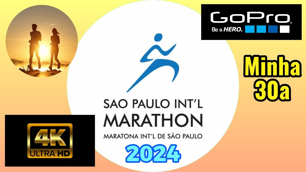28a Maratona Internacional de São Paulo SP 2024, minha 30a maratona, #UltraHD