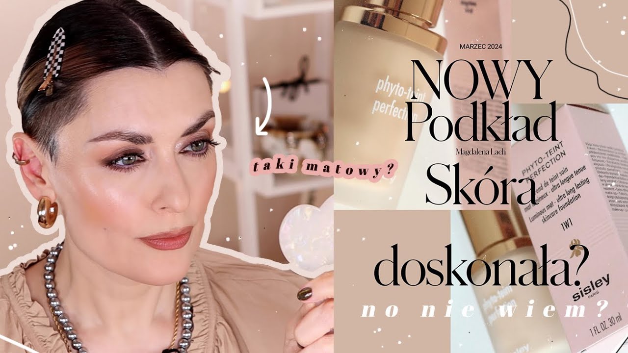 🌸 NOWY PODKŁAD GLOW i MAT na wiosnę - matowy dla skóry dojrzałej? ✨ czy na pewno? magdalenalach.vlog