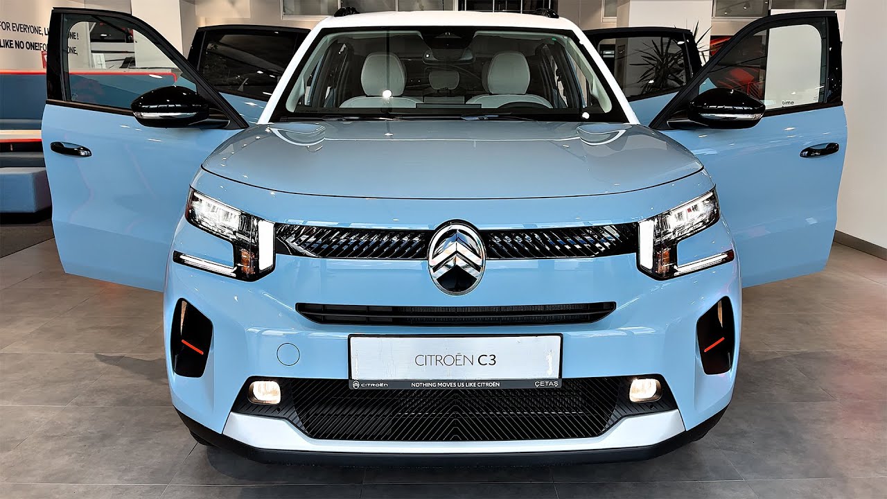 2025 Citroen C3 SUV - Exterior and Interior Details