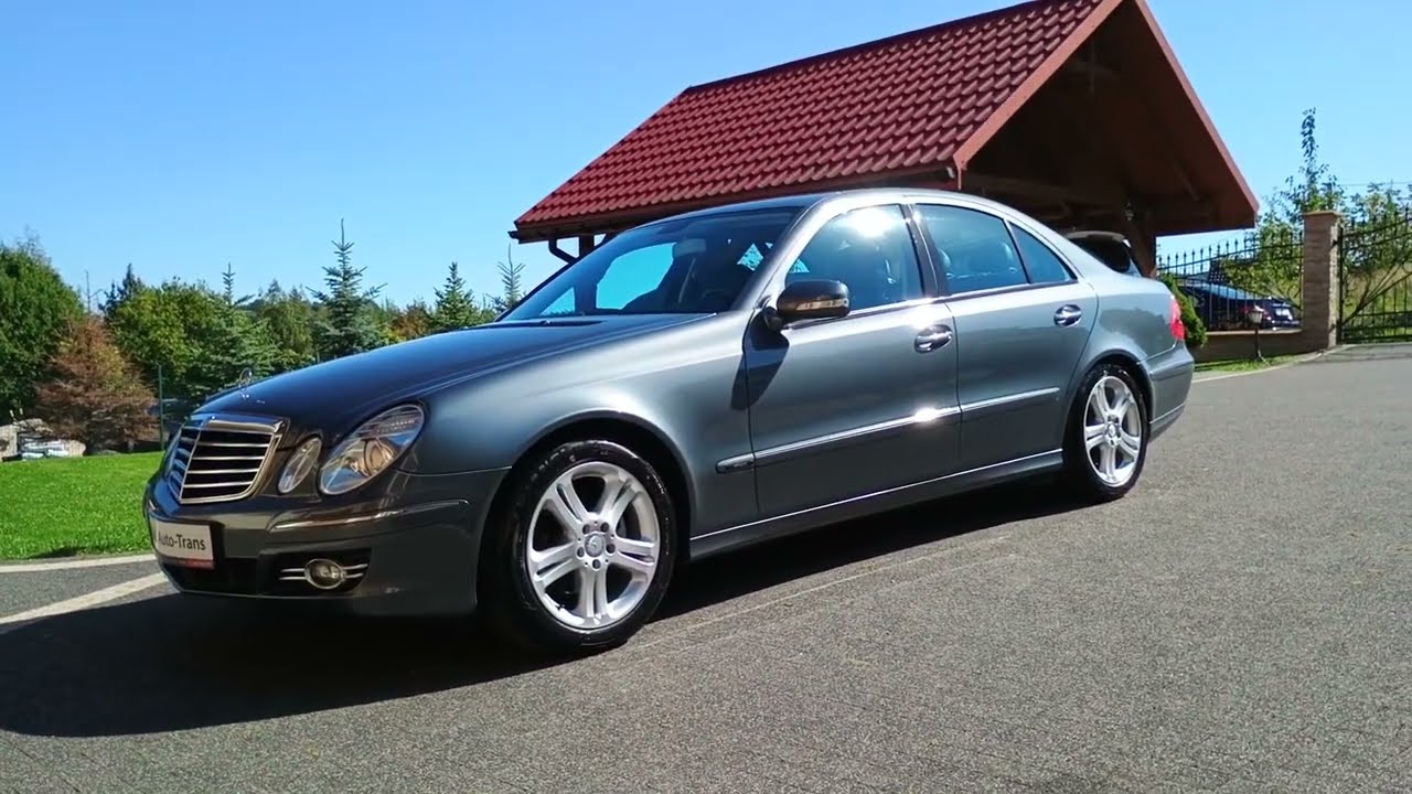 T.A.K.Auto-Trans Mercedes Benz E200 Kompressor Avantgarde W211 2008r