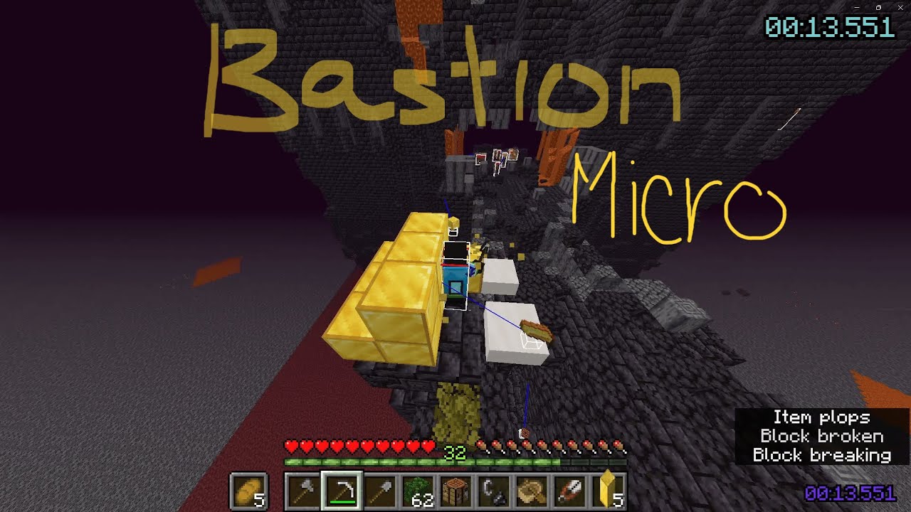 FAST & DAMAGELESS BASTION MICRO | for housing, treasure, and bridge