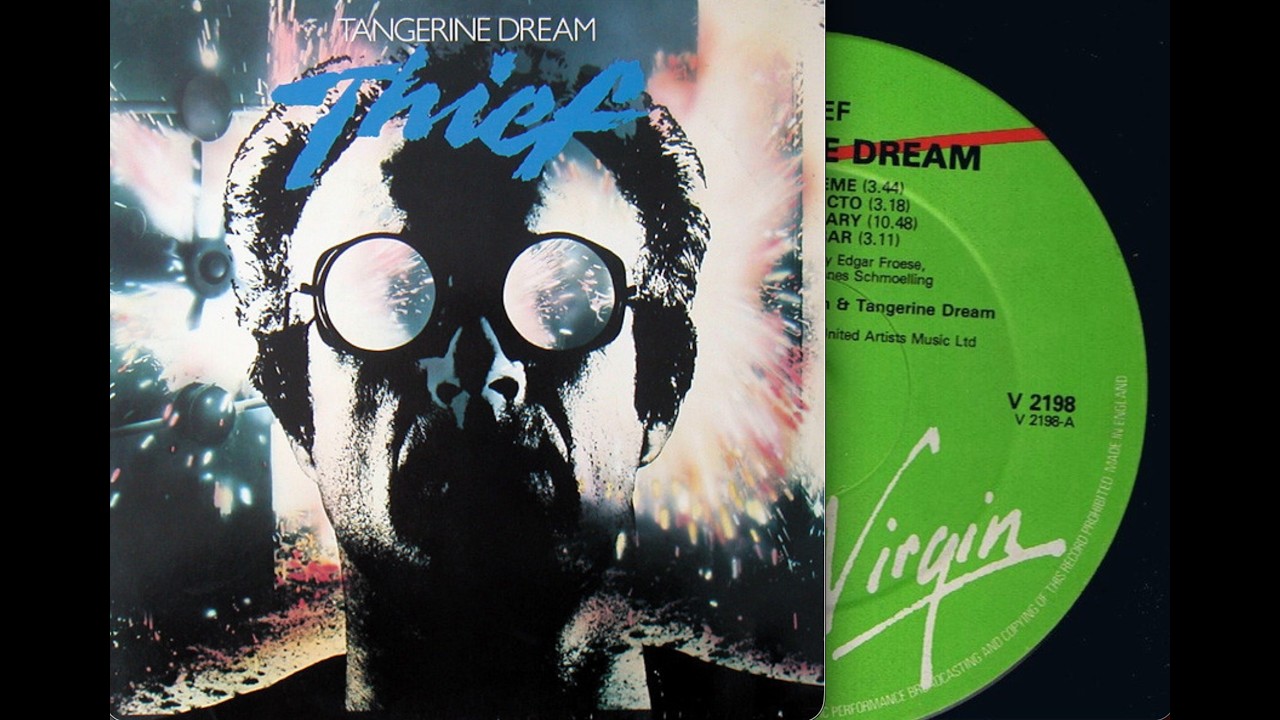 Tangerine Dream - 2 UK press - Thief - o.s.t. - side 1