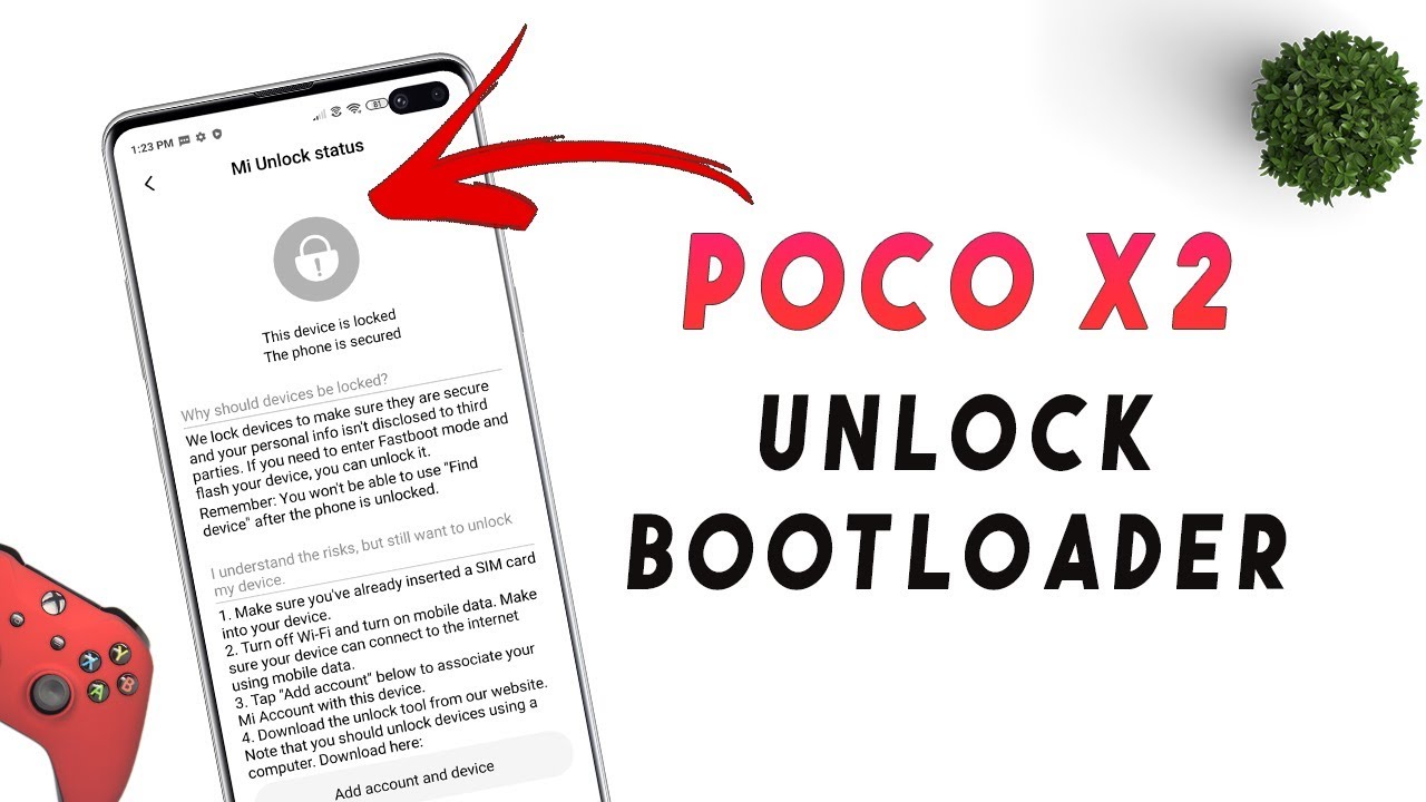 🔥 POCO X2 Unlock Bootloader Guide 🔥