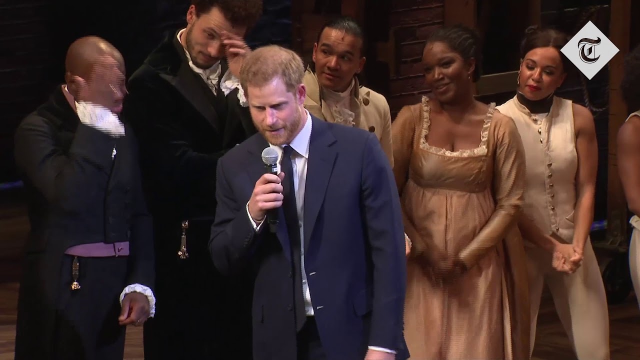 Prince Harry breaks into song after gala Hamilton show