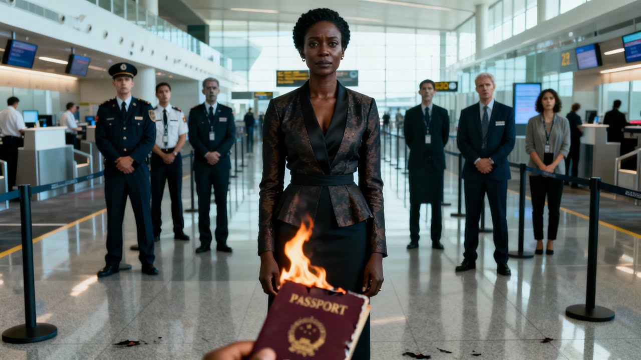 She Stayed Silent While Her Passport Burned — Then Revealed Who She Really Was