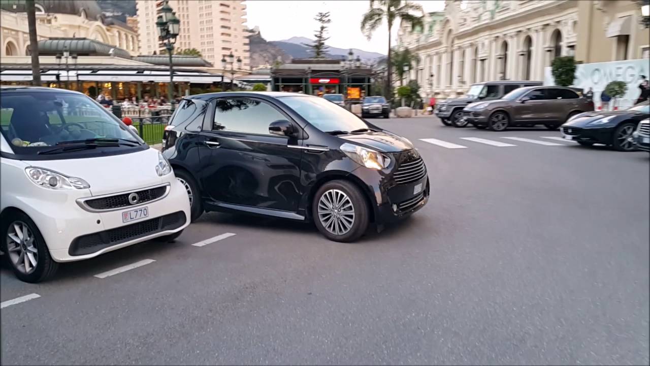 ASTON MARTIN CYGNET IN MONACO