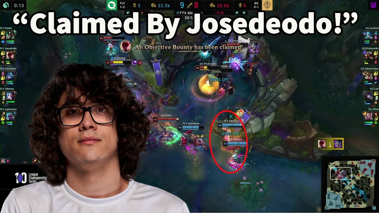 Josedeodo Insane Flying Smite Baron Steal!!!