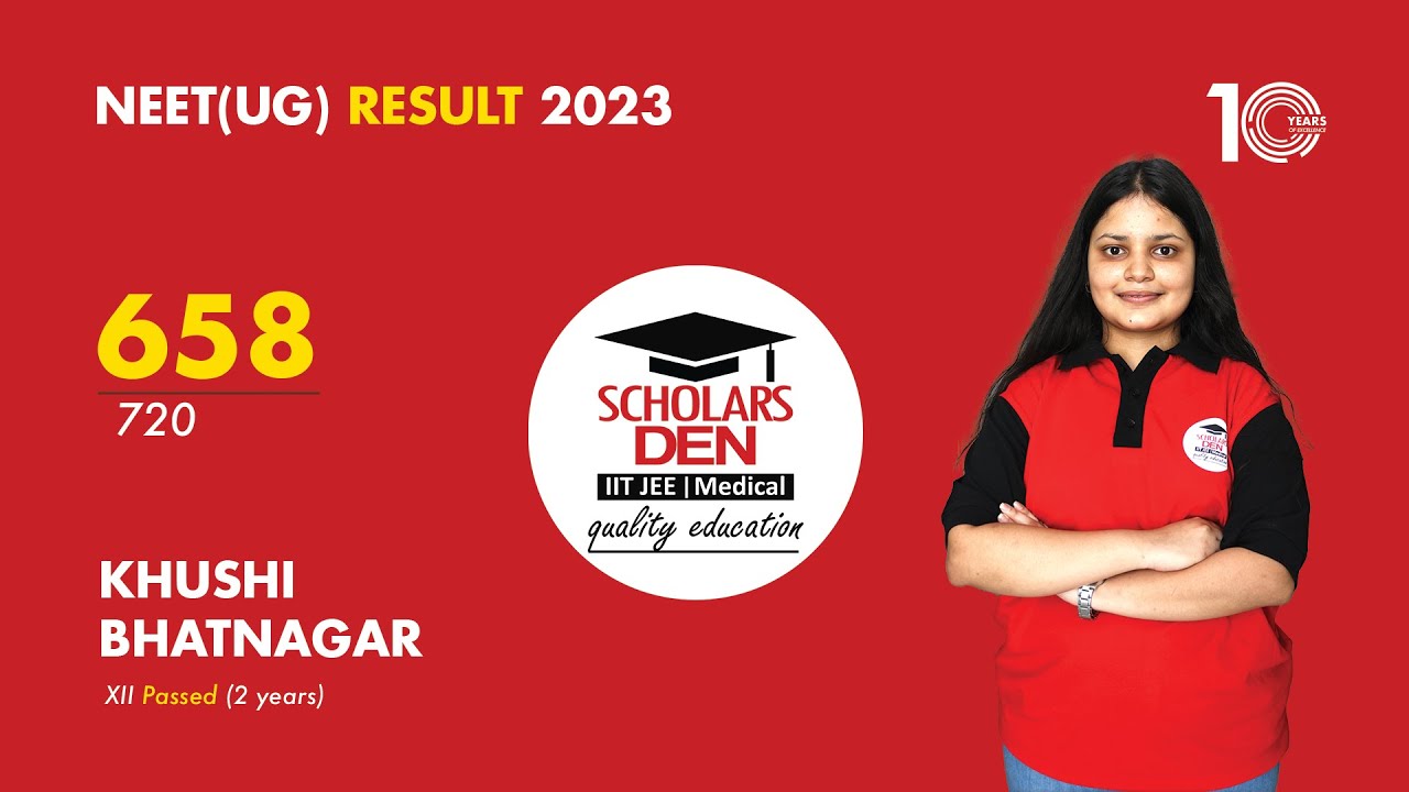 NEET RESULT '23 | NEET(UG) topper shares her success story | NEET '23 | Pride of Scholars Den ⭐