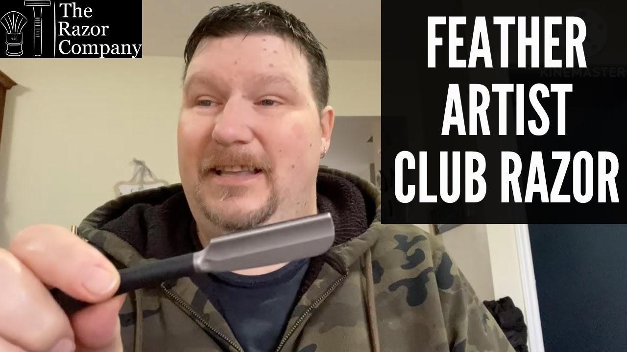 Как пользоваться бритвой Feather Artist Club Shavette