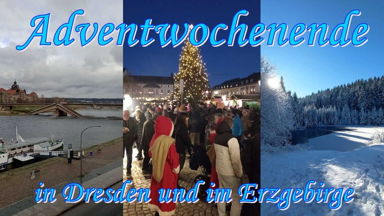 Adventswochenende in Dresden und im Erzgebirge 🎅🎄❄️