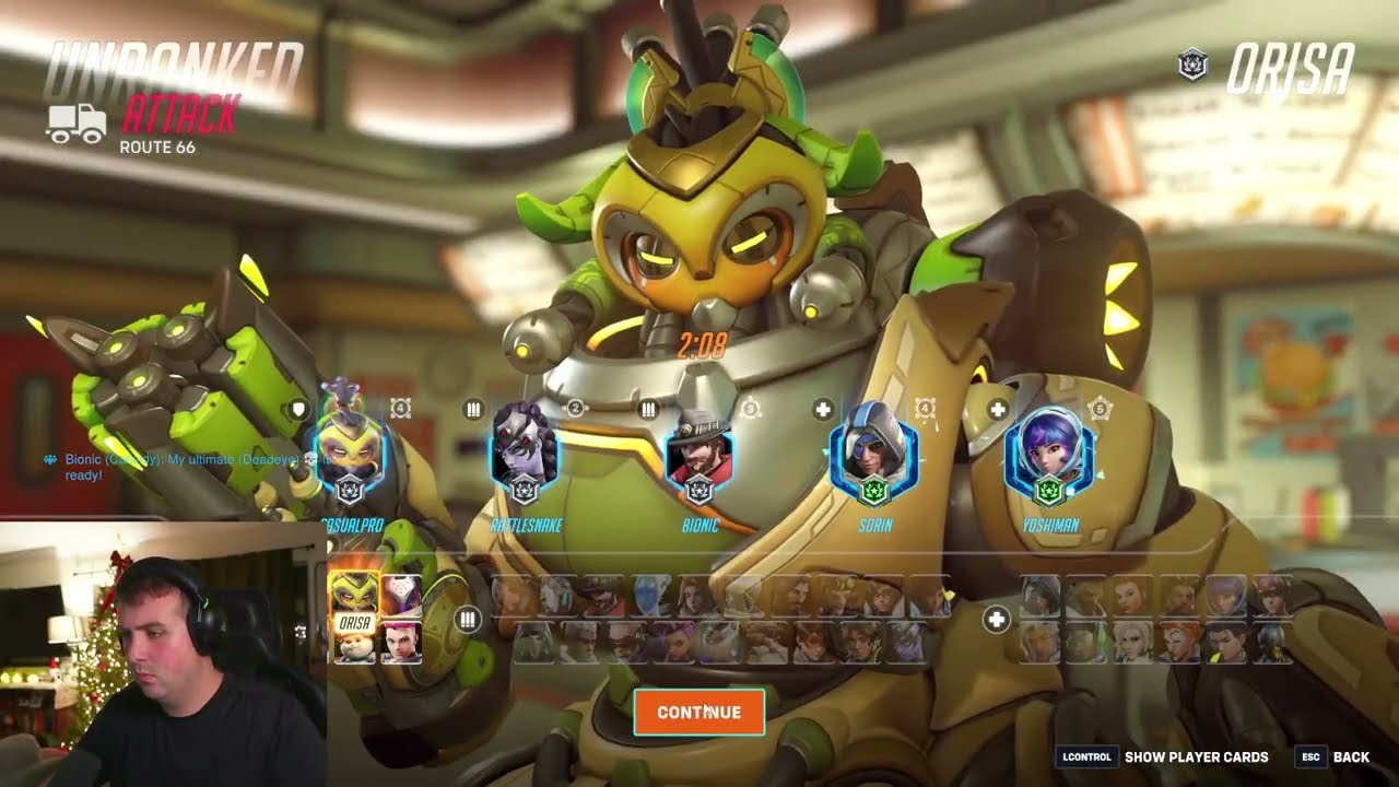 🔴 OVERWATCH 2 GAMING - CHRISTMAS TREE IS UP!