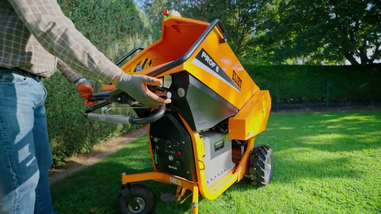 ELIET Prof 6 E Power Green Waste Shredder