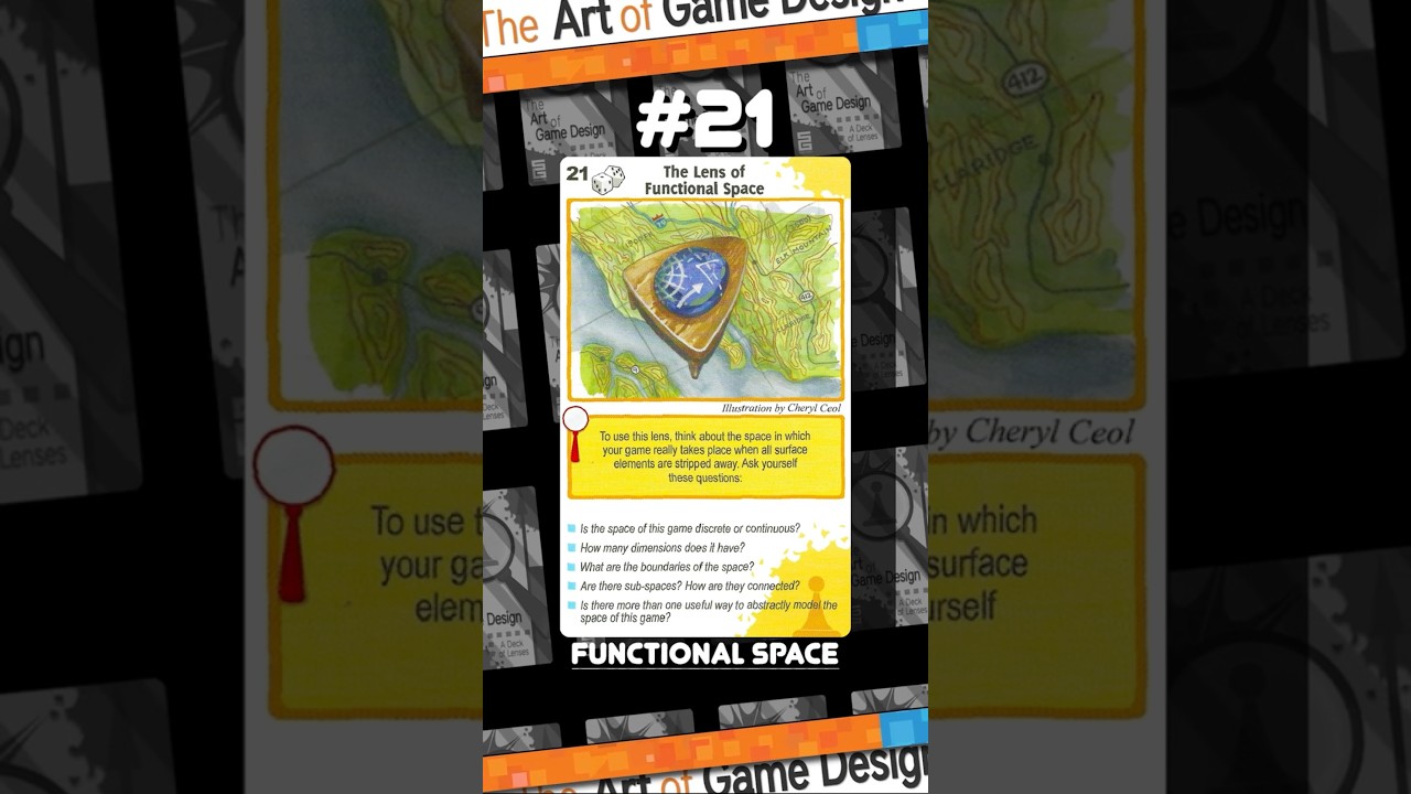 Game Design Tips #21 - Functional Space | #gamedev #shorts