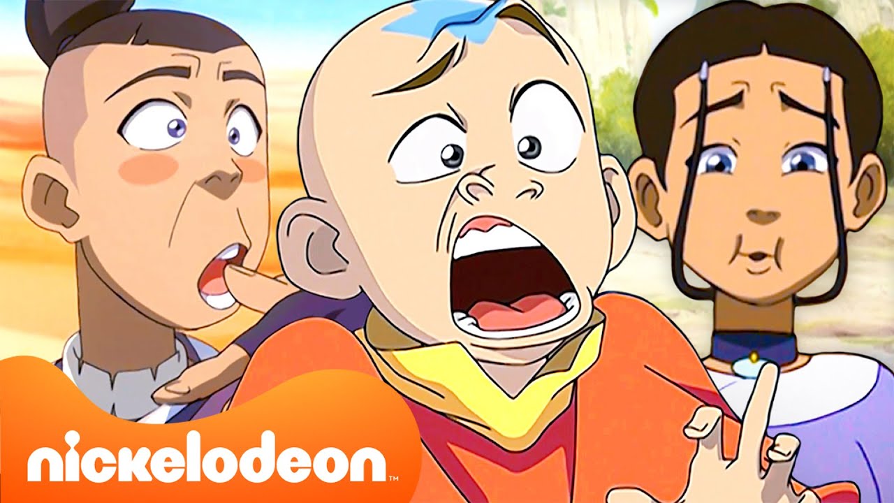 أطرف اللحظات من كل حلقة في Avatar! 😂 مع آنغ، توف وسوكا | أفاتار | Nickelodeon Arabia