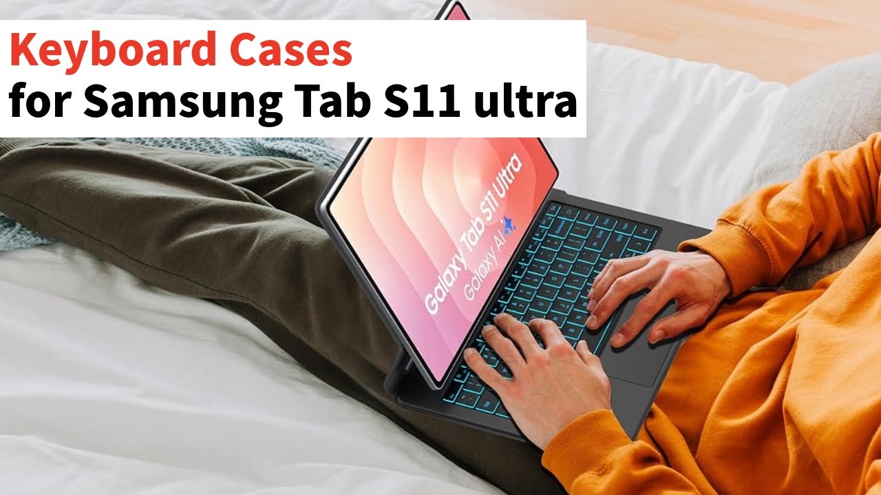 &Eacute;tuis clavier pour Samsung Tab S11 Ultra