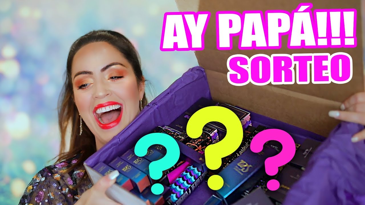 ABRIENDO por PRIMERA VEZ una CAJA de TARTE 😱 SORTEO INTERNACIONAL 🔥 SandraCiresArt