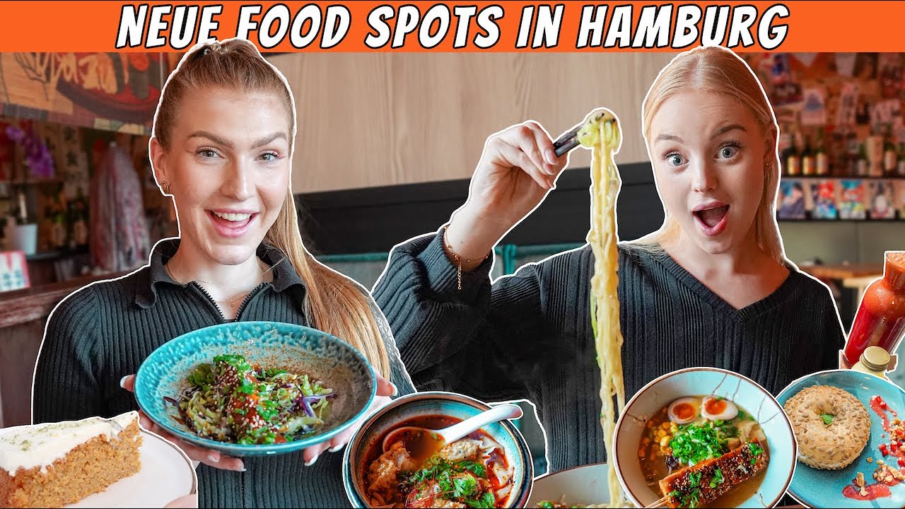Wir testen NEUE Food Spots in Hamburg😍(eins würden wir nicht mehr besuchen...🥲)mit@madlin_actv