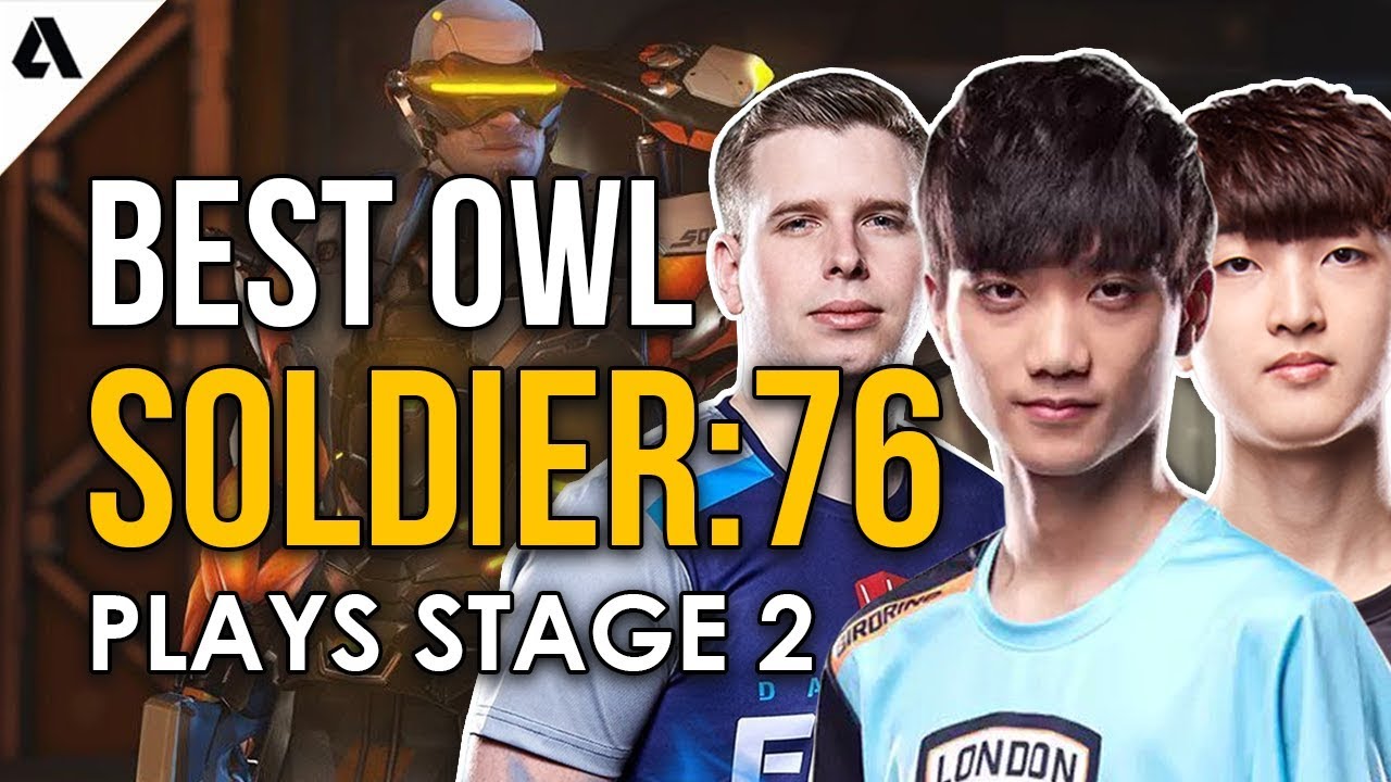 Best Overwatch League Soldier: 76 Plays | OWL Stage 2 ft. aKm Birdring Fleta & more!
