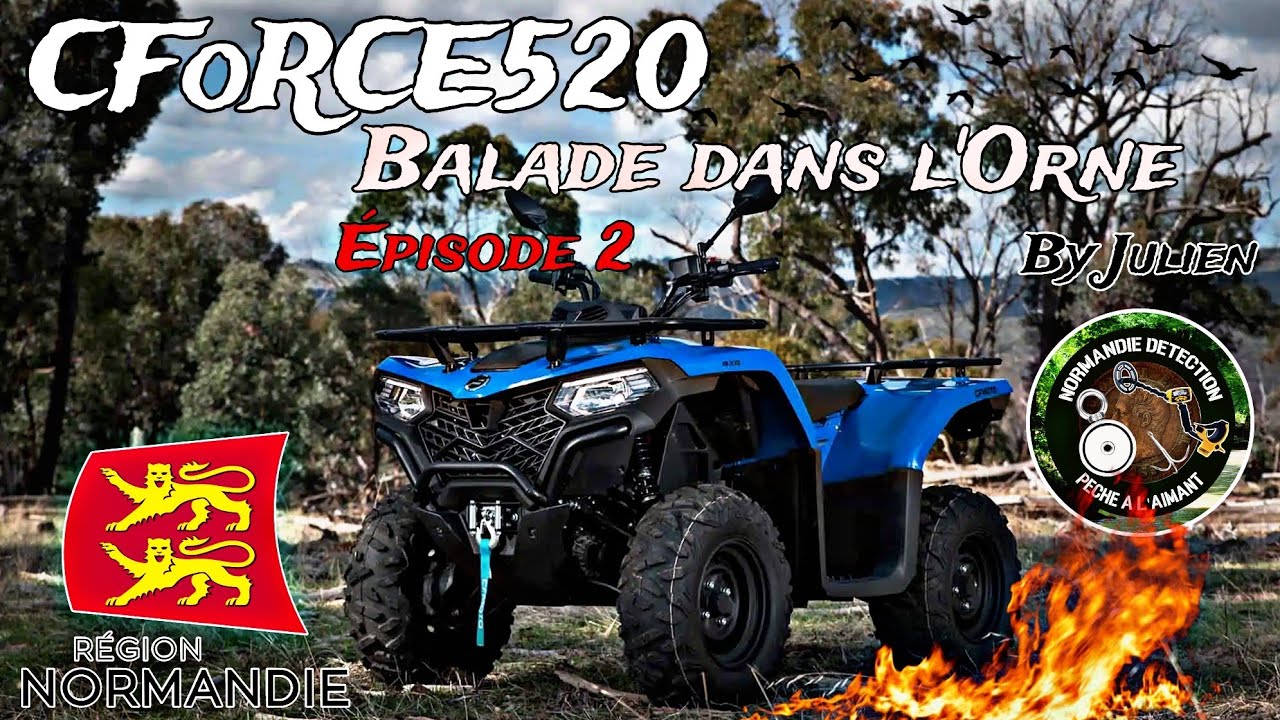 Passion Quad - CForce 520 - Balade en Normandie Partie 2