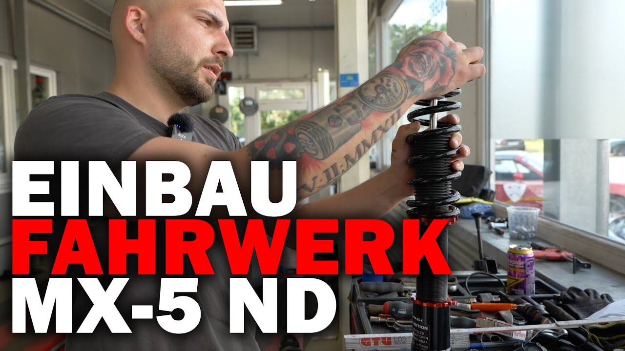 Gewindefahrwerk im MX-5 ND selber einbauen? Wir zeigen wie! - SPS Motorsport
