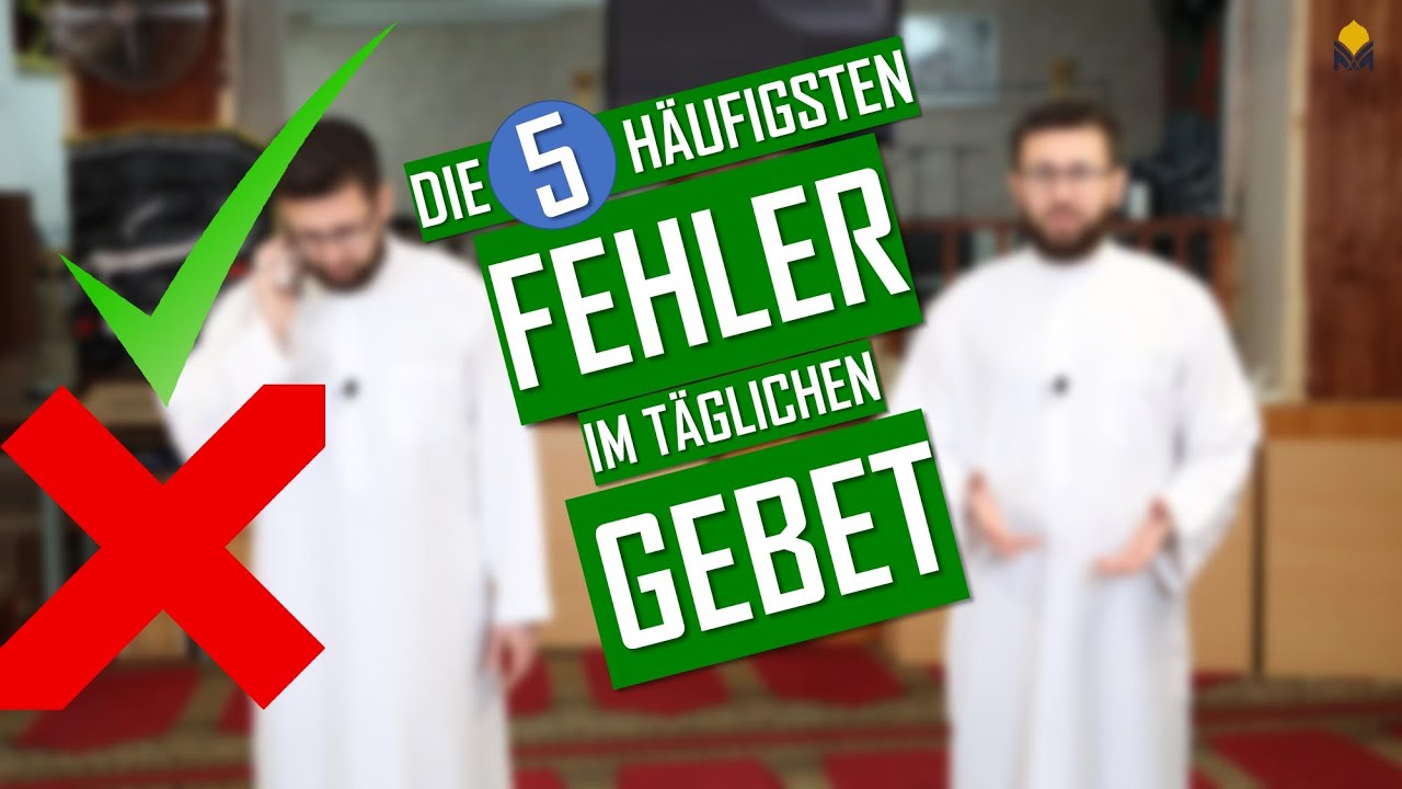 Die 5 häufigsten Fehler im Gebet