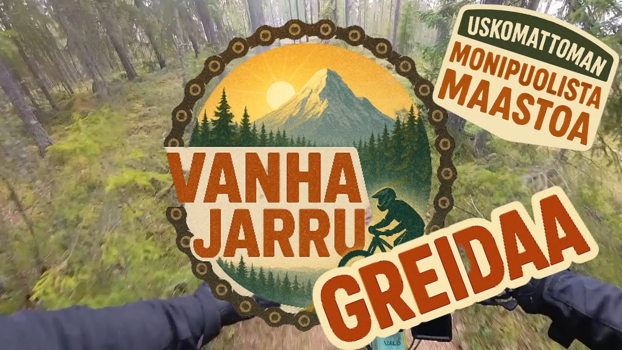 Vanha jarru greidaa: Haastetta, vauhtia ja upeaa maastoa Keski-Suomessa (GPX-jälki)