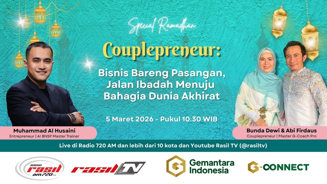 Couplepreneur: Bisnis Bareng Pasangan jalan bahagia Dunia Akhirat