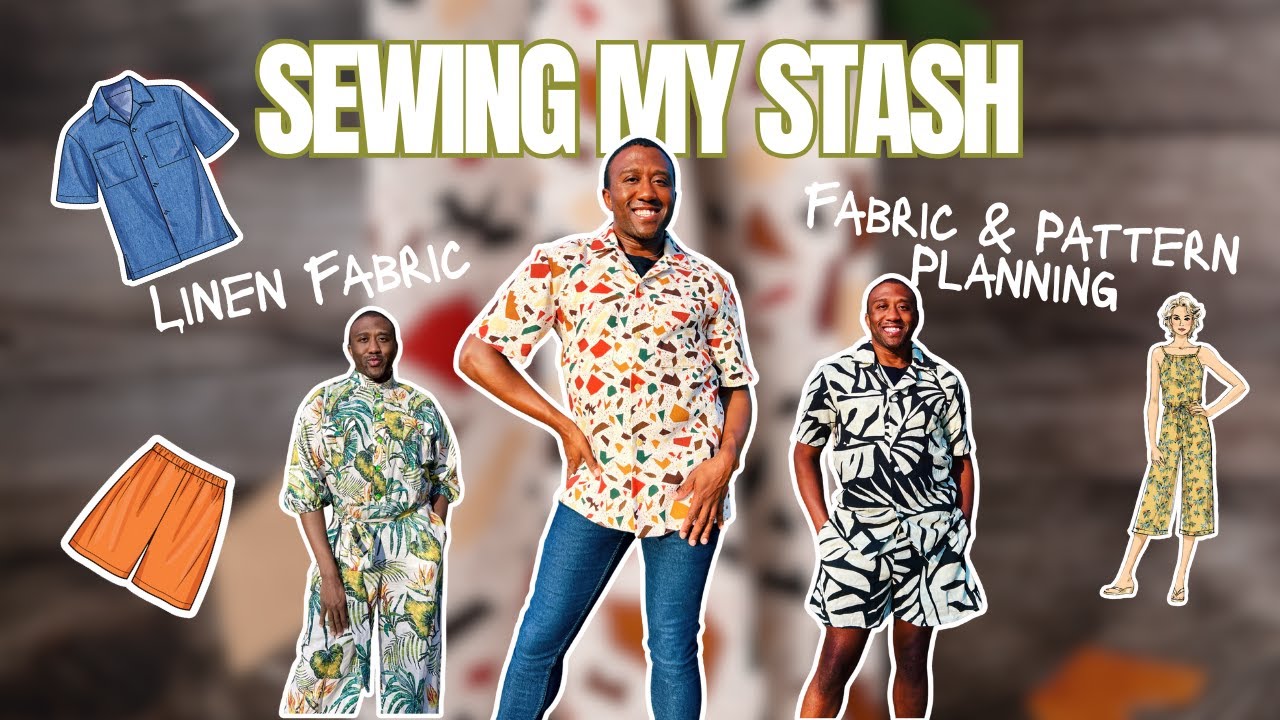 Sewing Through My Linen Stash: Fabrics and Patterns