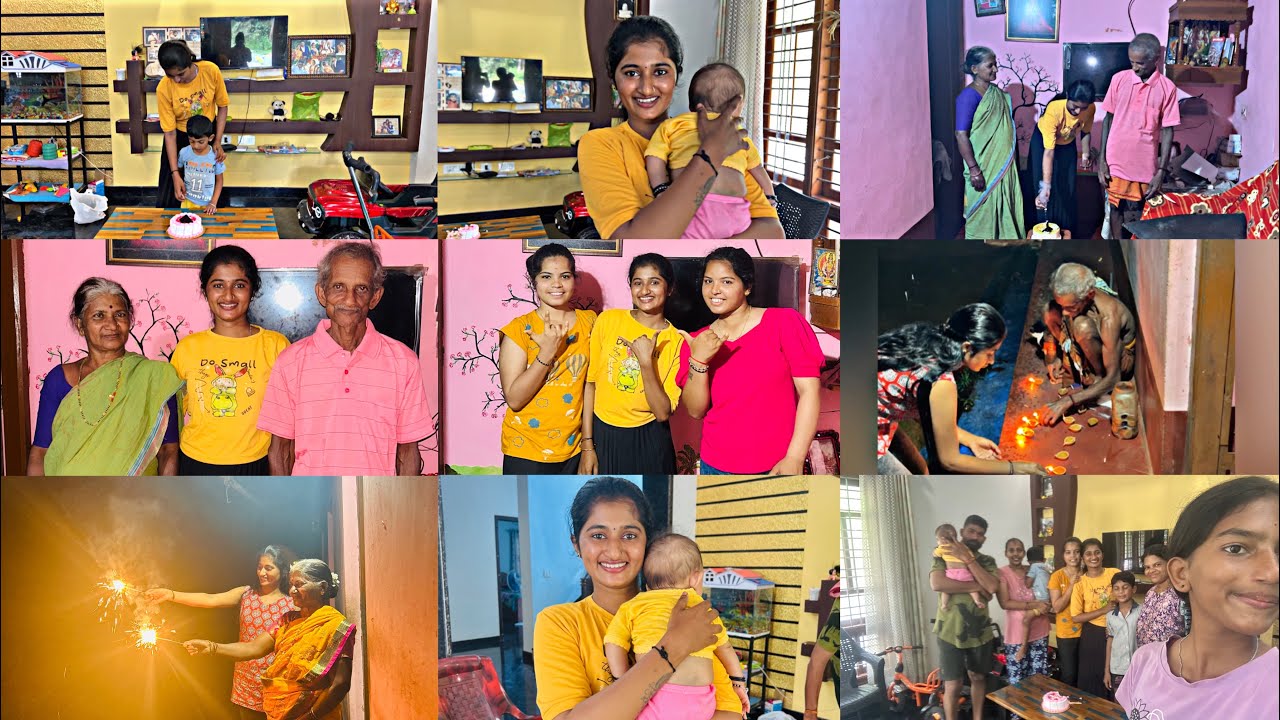 Unexpected surprise birthday celebration🥹🫂tqsm🙏Deepavali celebration malpere barsa bathdh banga and