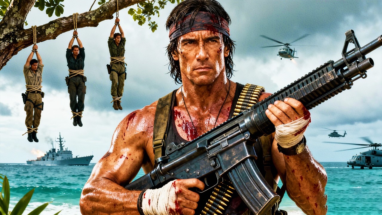 2026Action movie:Terrorists Storm Village, Elite Special Forces Hunt Them Down!