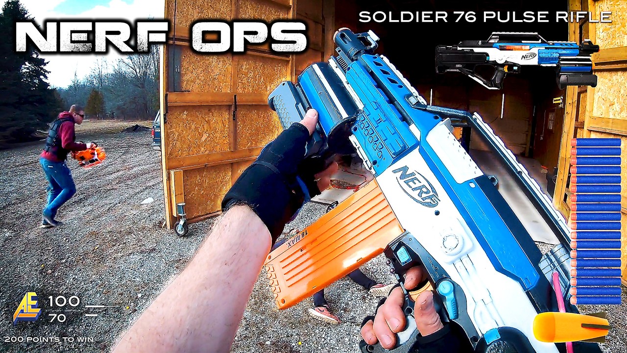 NERF OPS 2019 (Nerf First Person Shooter Collection!)