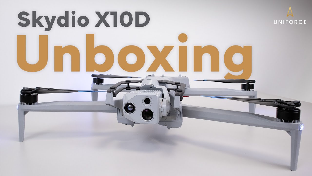 Skydio X10D - Unboxing