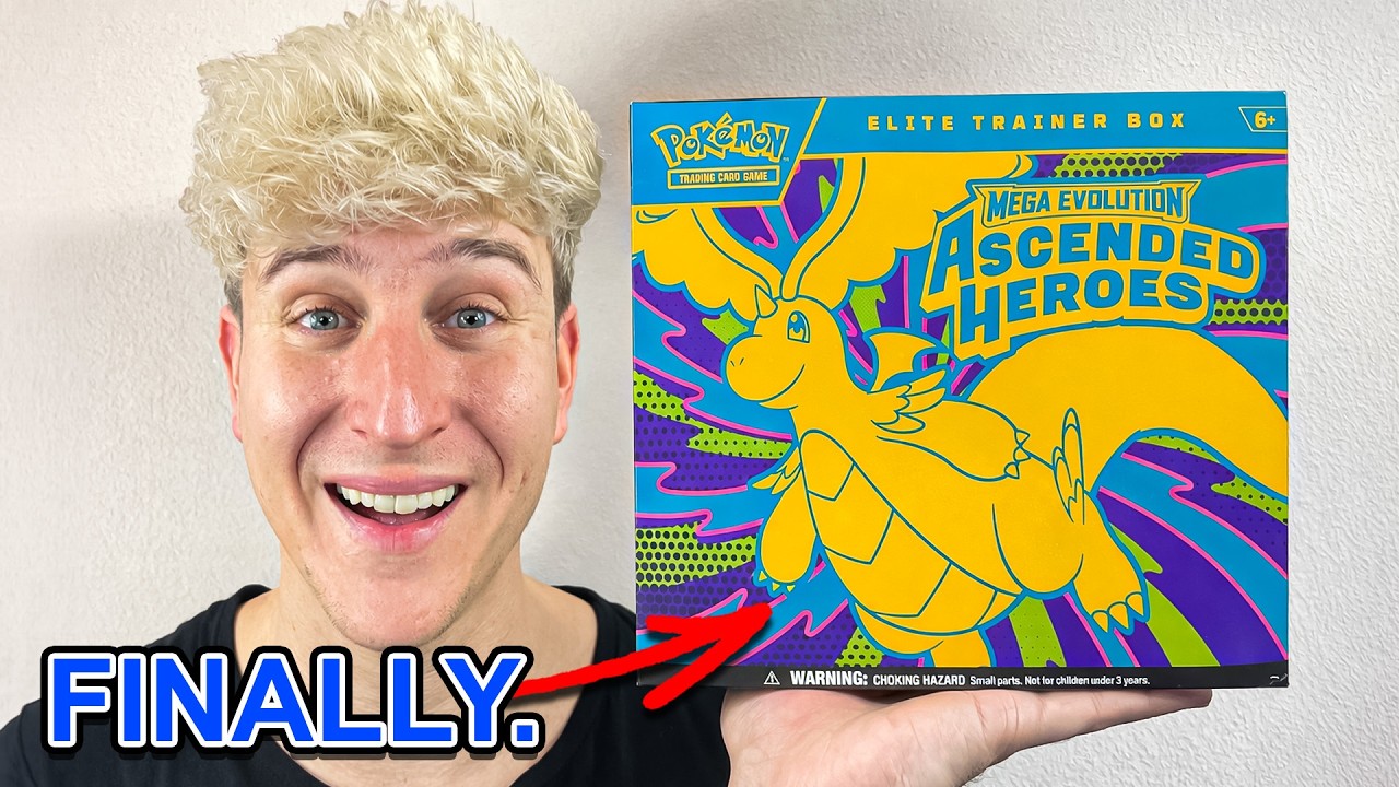 Ascended Heroes Elite Trainer Boxes Are Here!