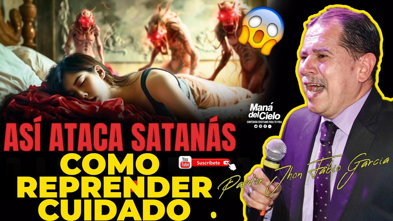 NUEVA PREDICA🟡Como REPRENDER y RESISTIR😭LOS ATAQUES😭DEL DIABLO😭🙌Pastor Jhon Fabio Garcia IPUC